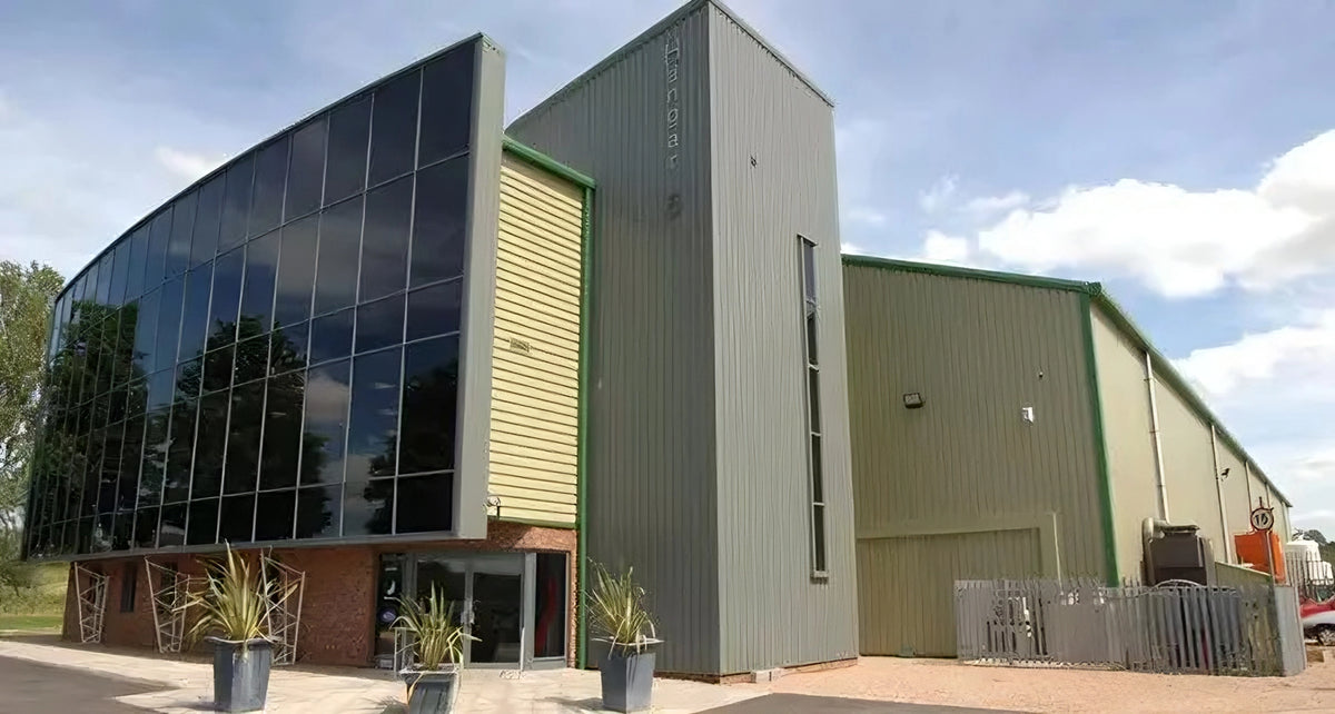 Head Office of Hangar 5 Hix, New Road, Stafford. SSC Laser / Steel Service Centre