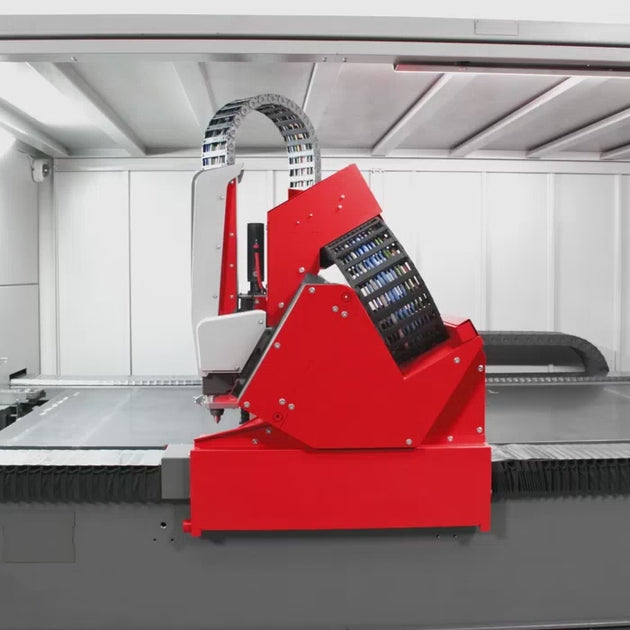 Bystronic 20kW laser demonstrating cutting speed and quality on various thickness of materials and grades